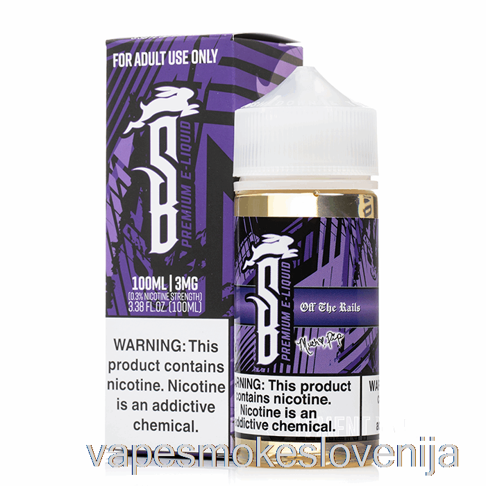 Vape Za Enkratno Uporabo Off The Rails - Suicide Bunny - 100ml 6mg